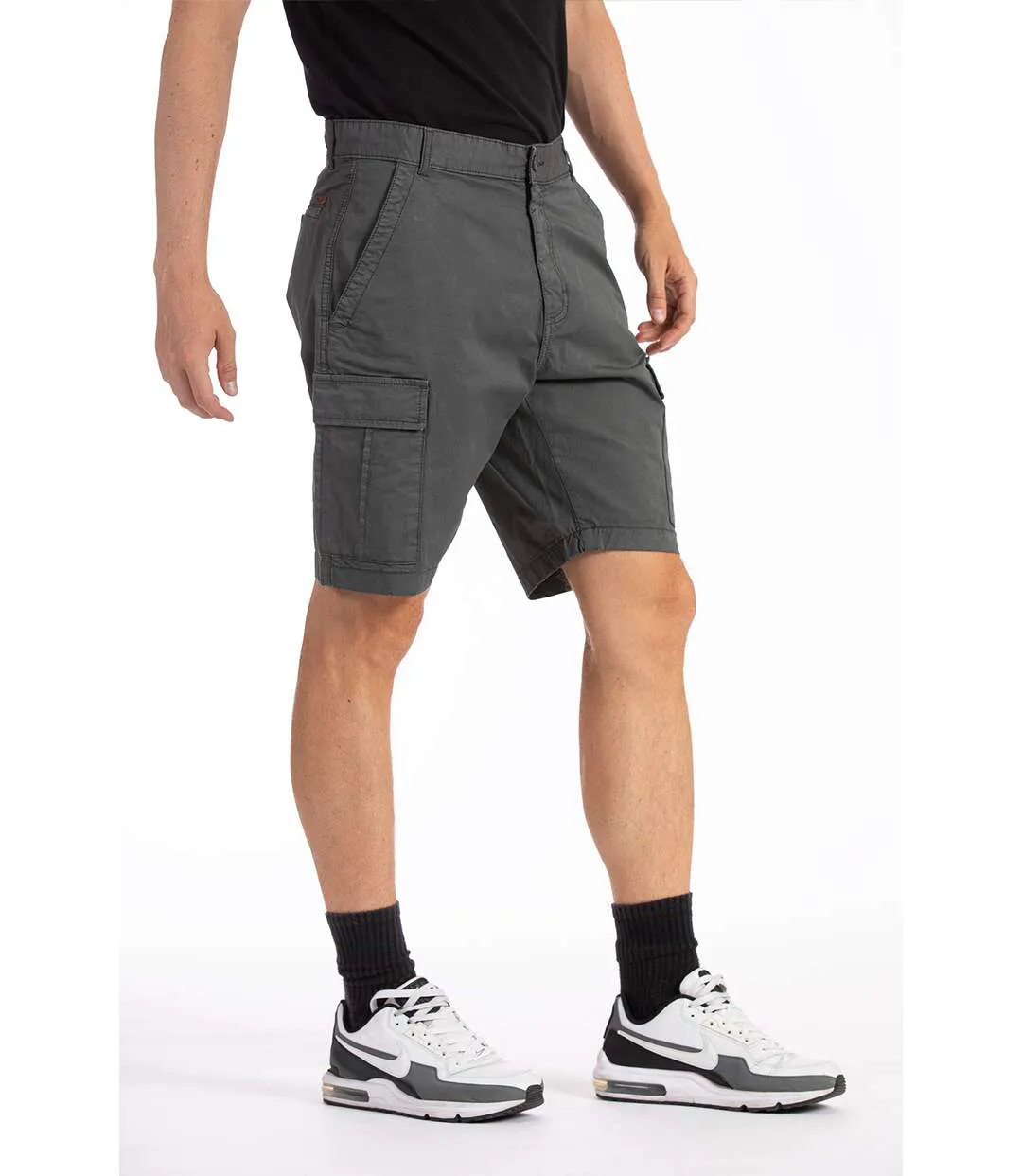 Bermuda coupe cargo stretch FRANKY-3