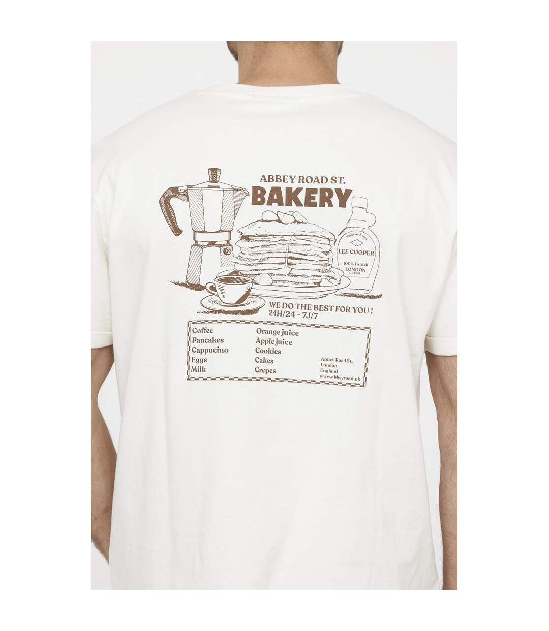 T-shirt manches courtes coton comfort AKERY