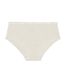 Lot de 3 culottes femme  en coton uni imprimé ceinture fine 2cm Pck49 Pierre Cardin-5