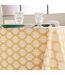 Nappe Antitache Imprimé Davia 145x240cm Jaune-2