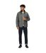 Regatta Mens Londyn Wool Effect Padded Jacket (Dark Grey Marl) - UTRG6128