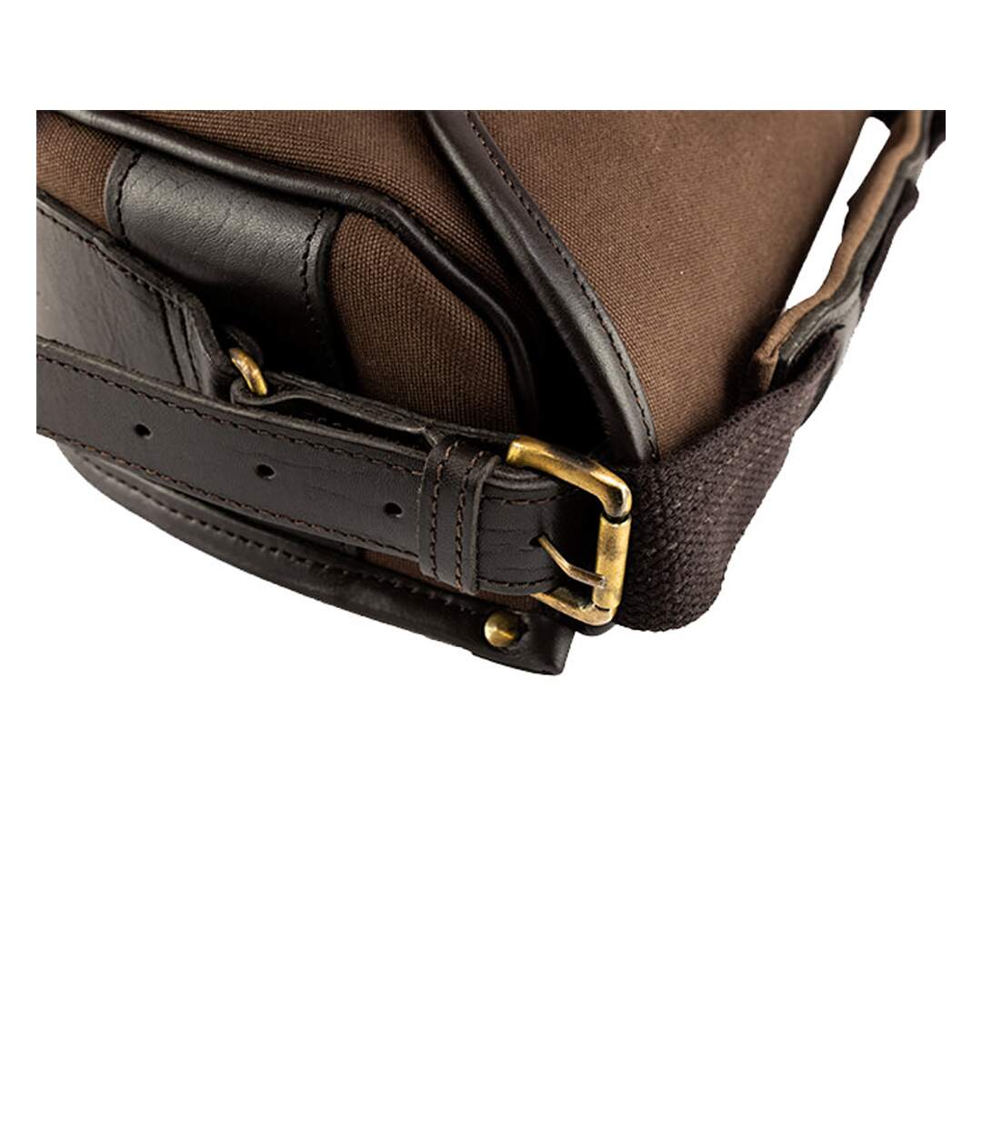 Cotton Canvas Heavy Duty Crossbody Bag One Size Brown Jack Pyke-3
