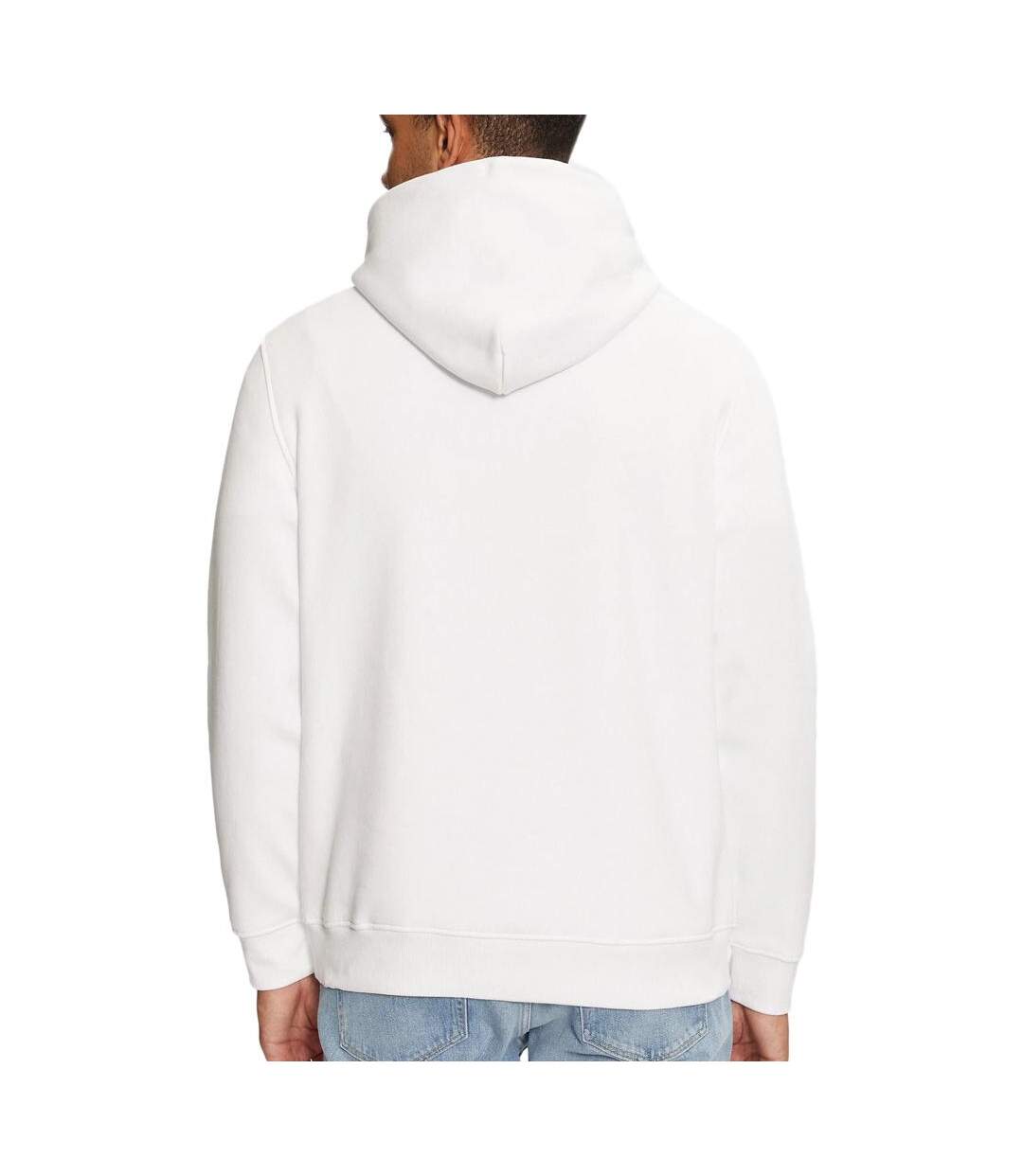 Sweat à Capuche Blanc Homme Tommy Hilfiger Linear Gold - L-2