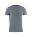 T-shirt Homme Gris Acier Printer-1