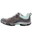 Womens/ladies Leather Waterproof Hiking Shoes Charcoal Beach Oboz-2