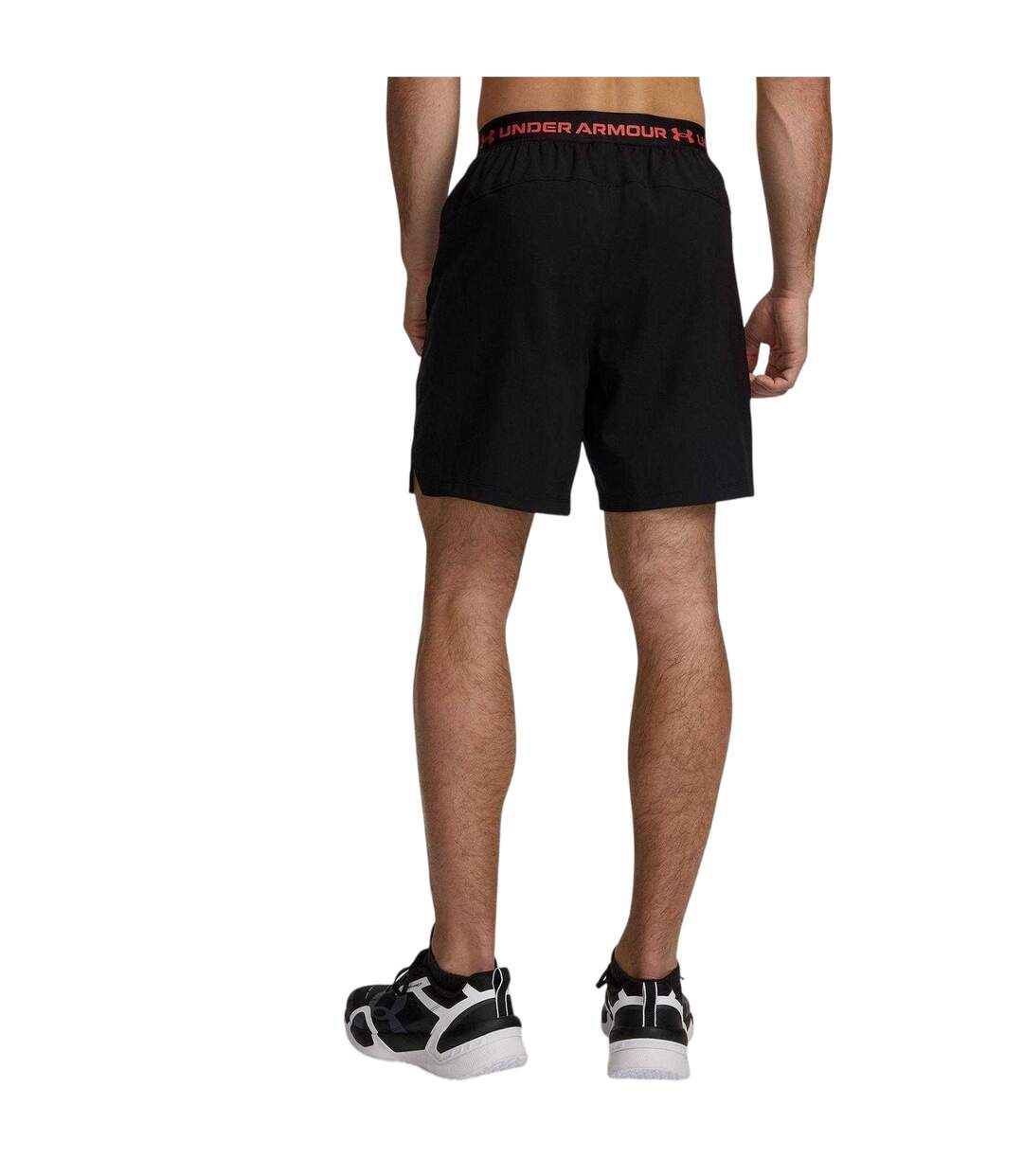 Mens Vanish Shorts Black Red Under Armour-3
