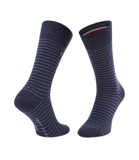 Chaussettes Motif/style Uni Homme Bleu Tommy Hilfiger