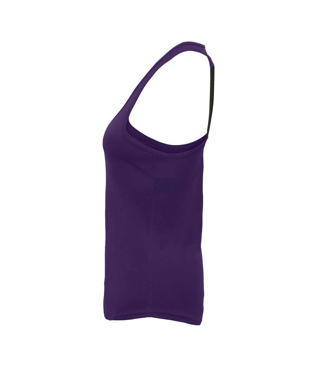 Débardeur sport femme pourpre Tri Dri-3