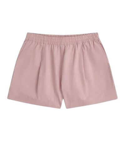 Womens/ladies comfort cotton shorts light pink Animal