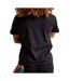 T-shirt noir femme adidas reg - 38-2