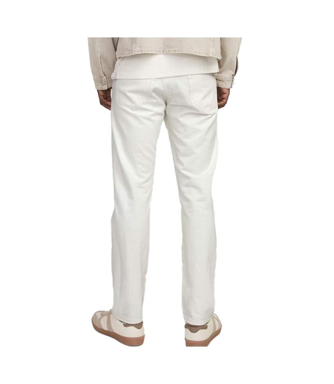 Pantalon fluide blanc homme jack & jones chris-2