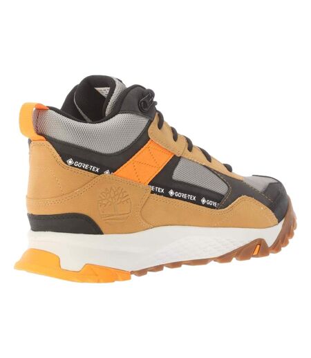 Mens Lincoln Peak Suede Mid Cut Waterproof Hiking Boots Wheat Timberland