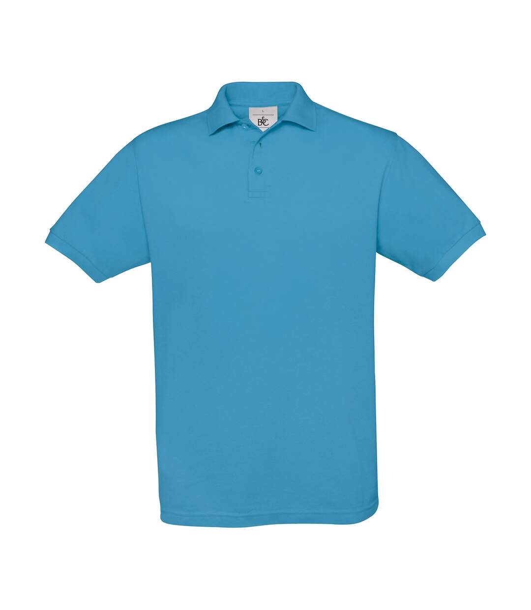 Polo manches courtes - homme - PU409 - bleu atoll-2