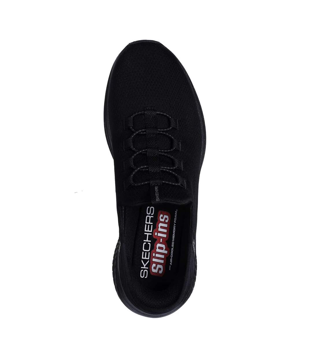 Mens Ultra Flex 3.0 Right Away Wide Trainers Black Skechers-3