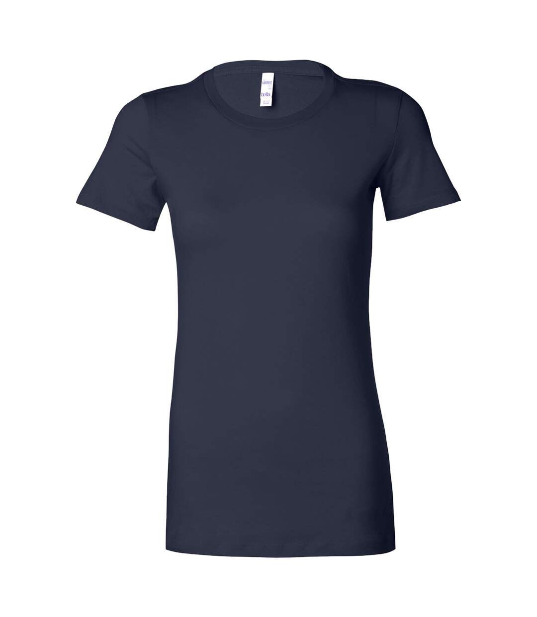 Bella the favourite tee t-shirt à manches courtes femme bleu marine Bella + Canvas