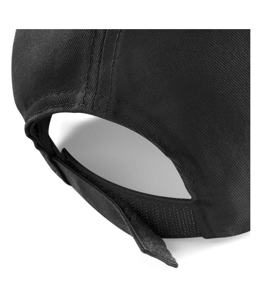 Lot De 2  Casquettes De Baseball Adulte Noir Beechfield-3
