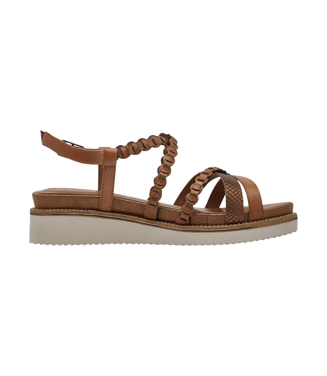 Sandale Plate Cuir Tamaris-2