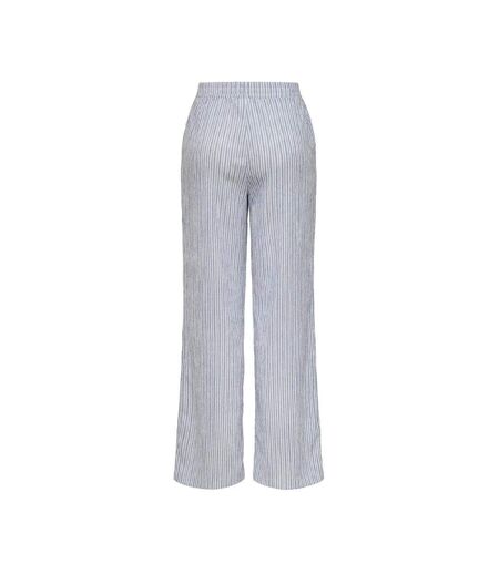 Pantalon blanc/bleu femme jdy ocean