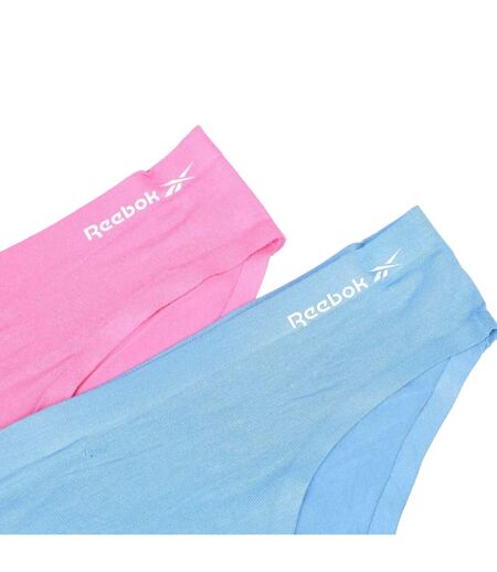 Culottes Bonded Femme Bleu Rose Reebok
