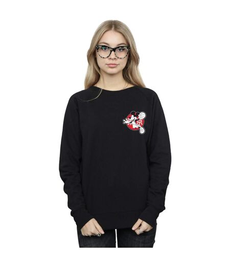 Disney Sweatshirt Dunking Mickey Mouse Femme/Ladies (Noir) - UTBI28247