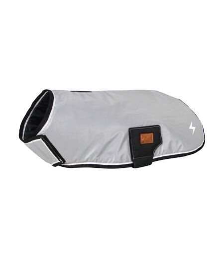 Silva flash dog coat xxs black/silver reflective Benji & Flo