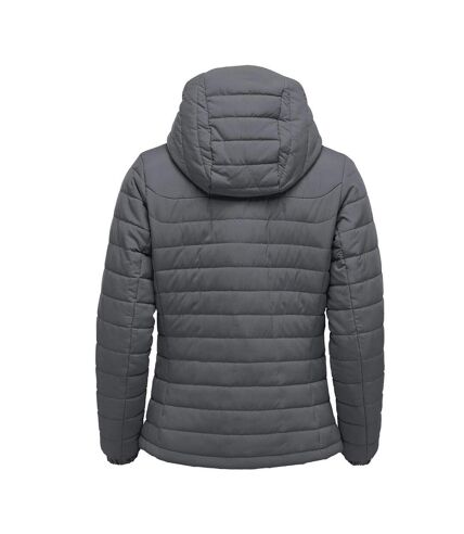 Stormtech Womens/Ladies Nautilus Quilted Hooded Jacket (Dolphin)