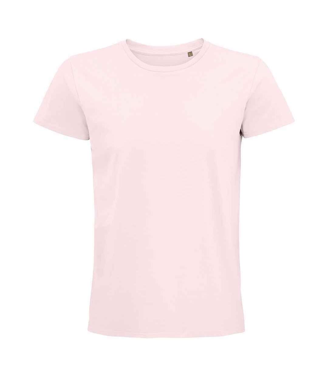 T-shirt organique pioneer adulte rose pâle SOLS