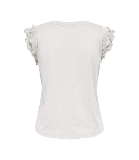 Top blanc femme jdy rex