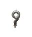 Bougie d'Anniversaire Chiffre 9 7cm Argent