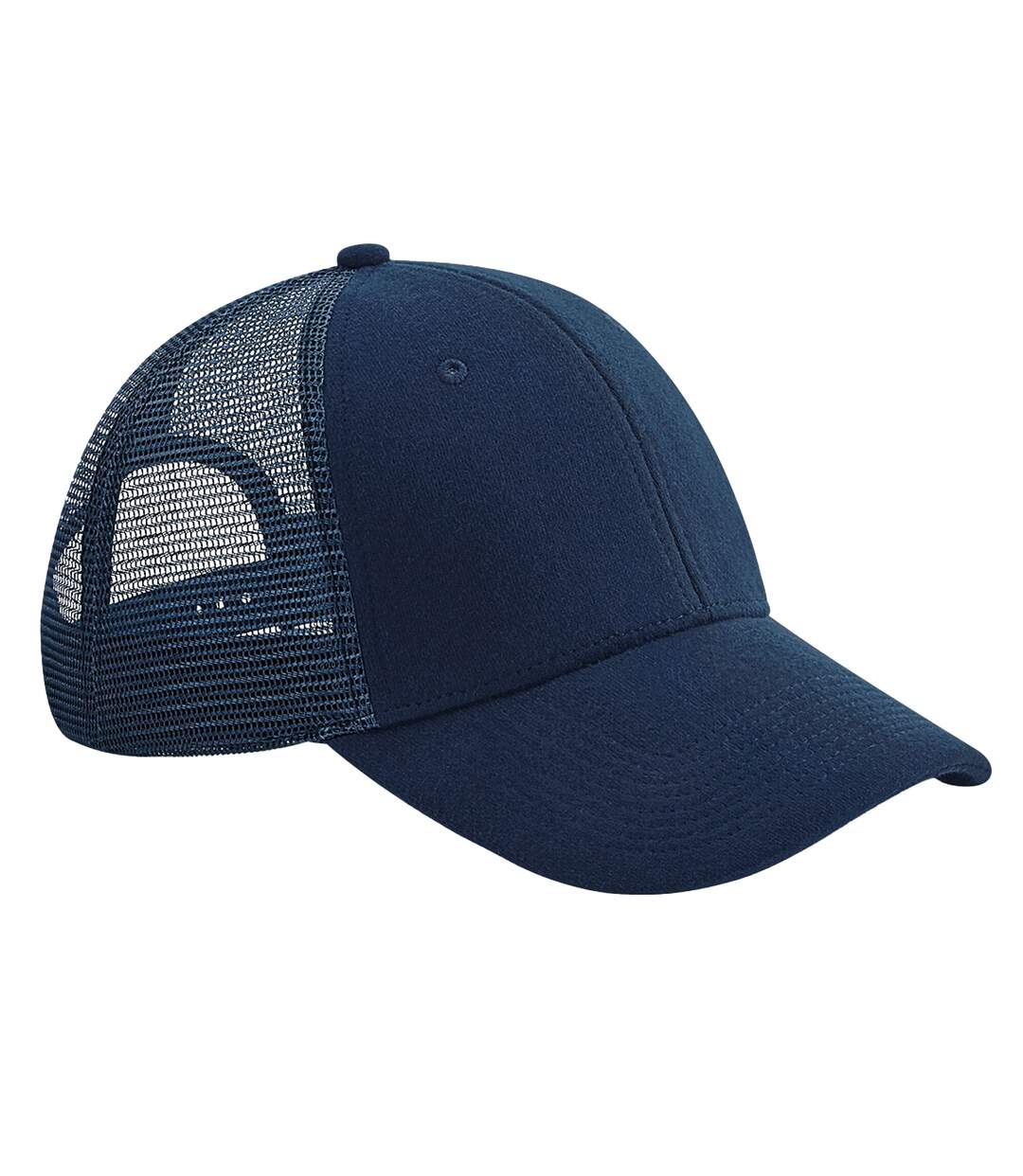 Casquette trucker athleisure adulte bleu marine Beechfield-1