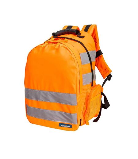 Hi-vis backpack one size orange Portwest
