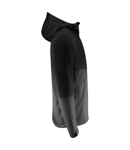 Mens Northville Two Tone Shell Jacket Black James Harvest