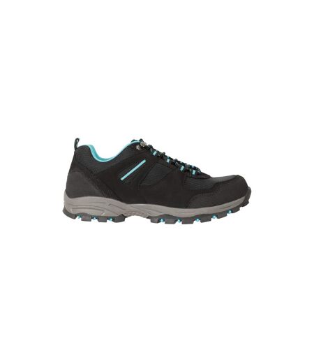 Womens/ladies Mcleod Wide Walking Shoes Charcoal Mountain Warehouse