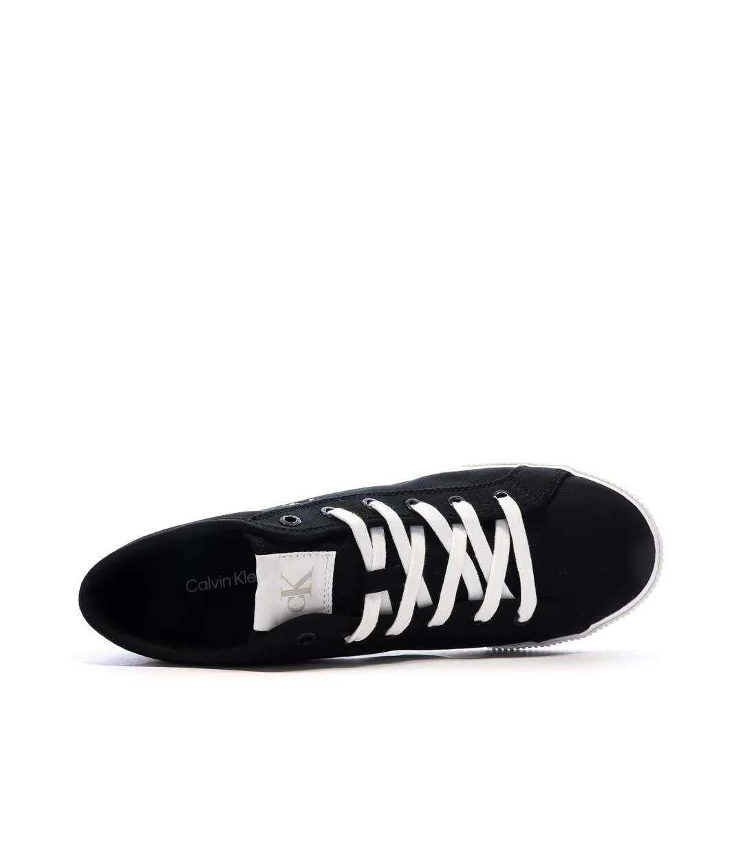 Baskets noir/blanc homme calvin klein jeans ess vulc-4