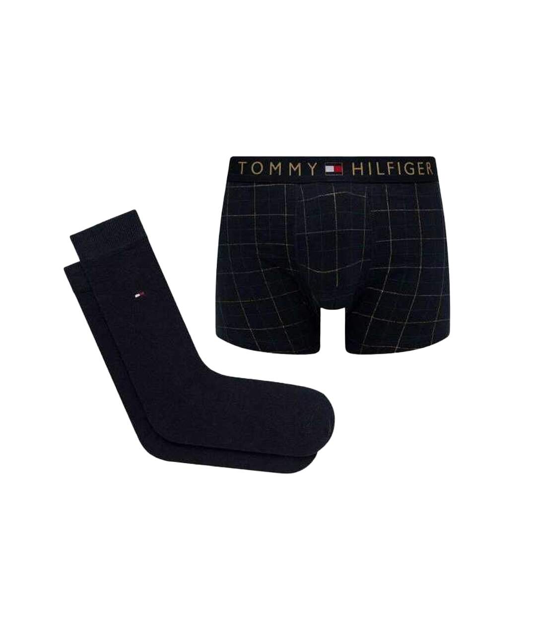 Ensemble Boxer Homme Bleu Marine Tommy Hilfiger-1