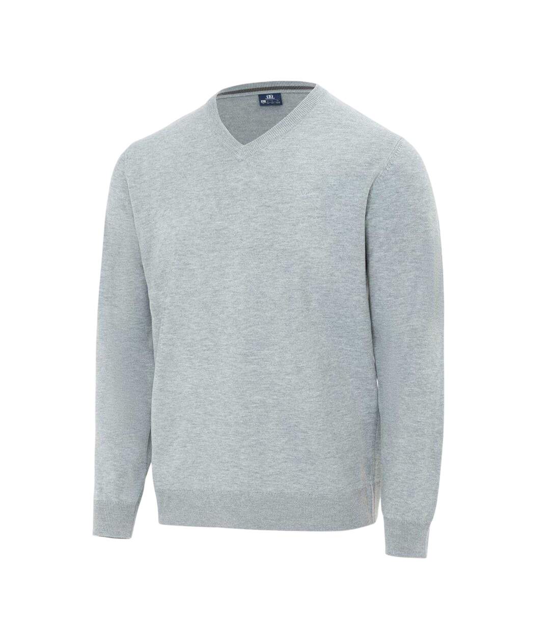 Pull Homme Gris Chiné Giorgio-3