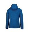Proact Womens/Ladies Heather Hooded Jacket (Light Royal Blue Melange)