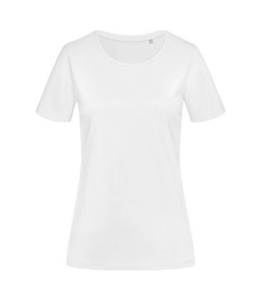 T-shirt lux femme blanc Stedman-1