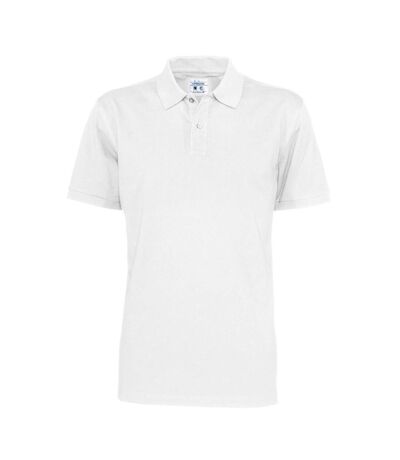 Polo Homme Blanc Clique