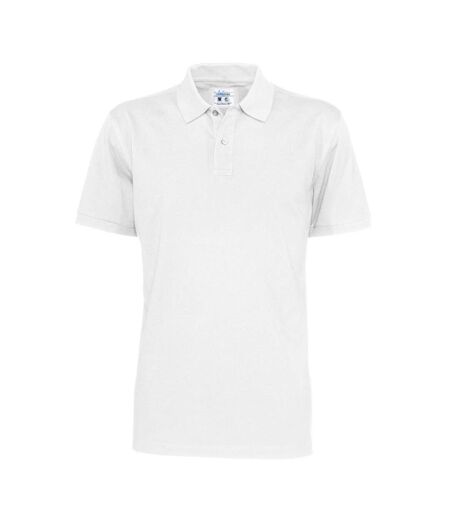 Polo Homme Blanc Clique