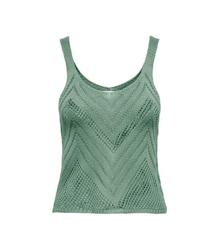 Top Crochet Vert Femme Jdy 15226348 - XXL