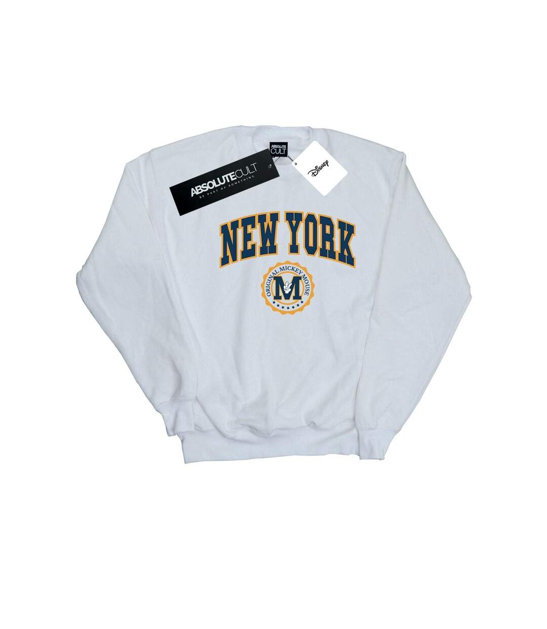 Disney Pantalon de survêtement Mickey Mouse New York Seal - Femmes/Dames (Blanc) - UTBI28391-1