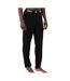 Bas de pyjama noir homme lacoste 3h8302-1