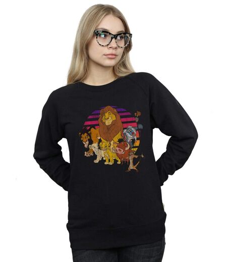 Disney Sweat Womens/Ladies The Lion King Pride Family Sweatshirt (Noir) - UTBI22136