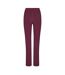 Womens/ladies Flared Leggings Dark Cherry USA Pro-2