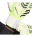 Unisex Adult Predator Match Fingersave Goalkeeper Gloves Lemon Black Adidas-4