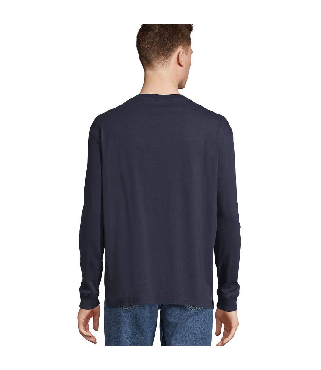 T-shirt Pioneer Adulte Bleu Marine Français SOLS-2