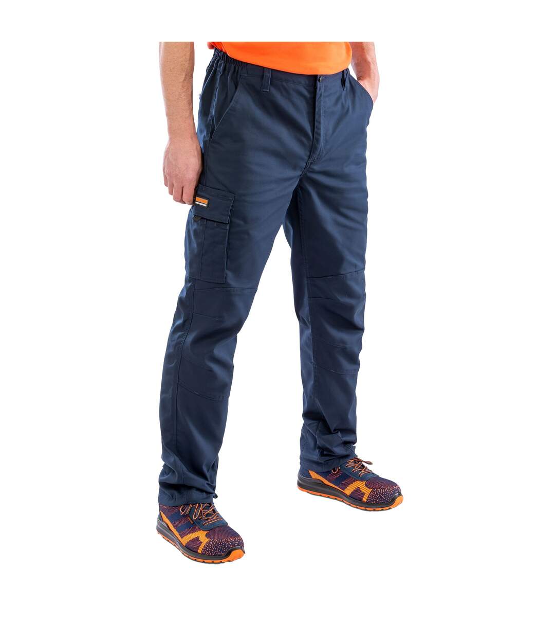 Pantalon Homme Bleu Marine WORK-GUARD By Result-1