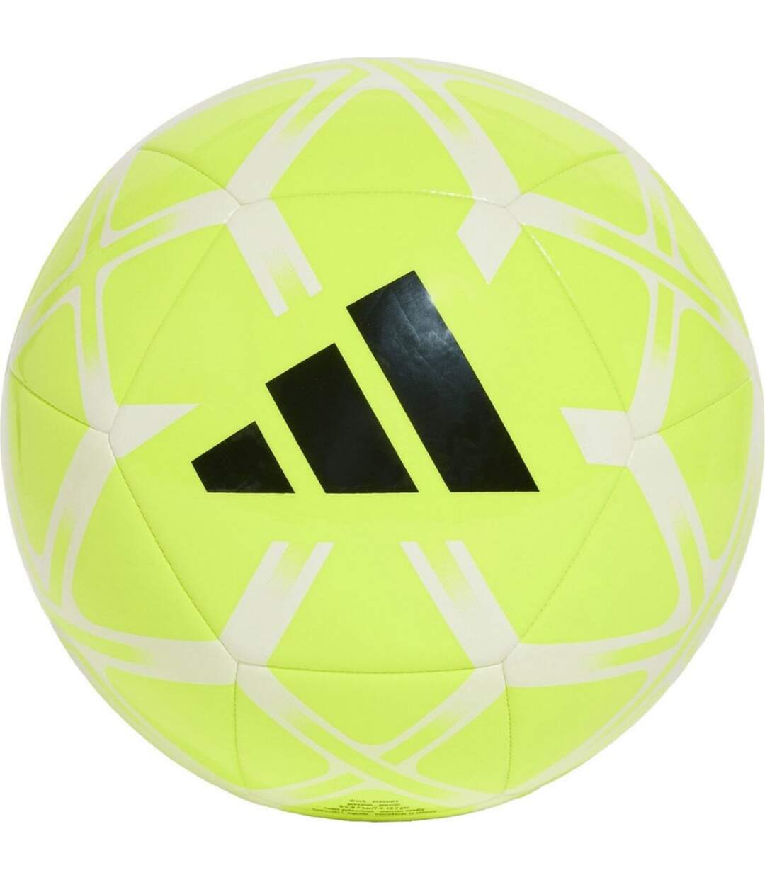 Ballon De Foot Starlancer Club Taille 5 Jaune Adidas-1