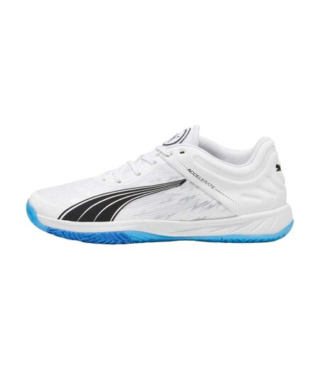 Baskets Accelerate Turbo Adulte Blanc Bleu Puma